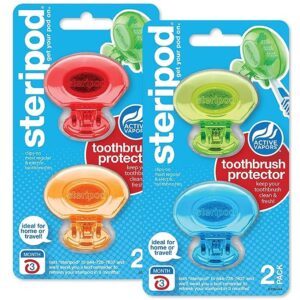 Steripod Clip-On Toothbrush Protector