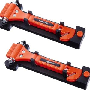 Emergency Seat Belt Cutter and Window Hammer Tool